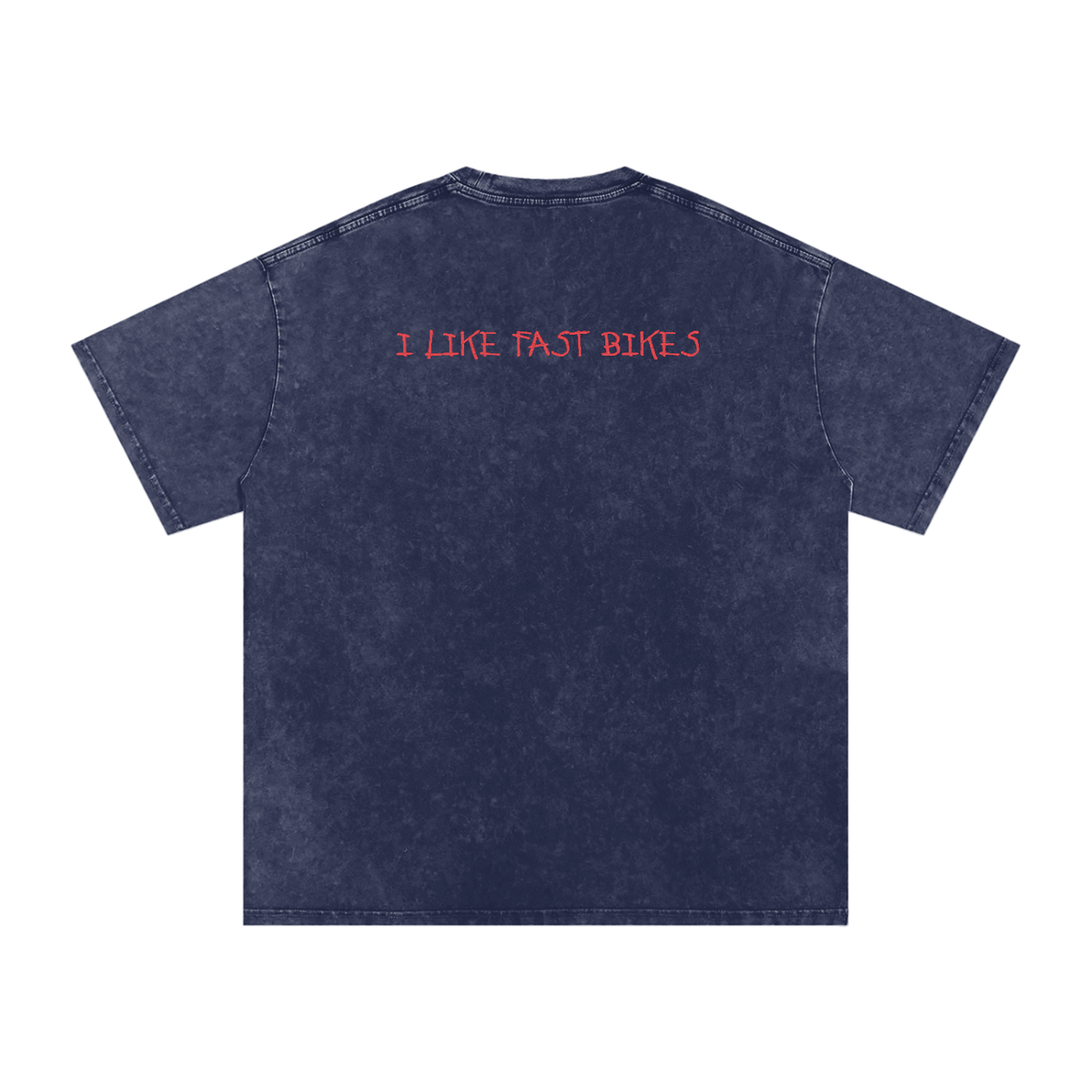 I LIKE FAST BIKES // Snow Washed, Oversized, Tee