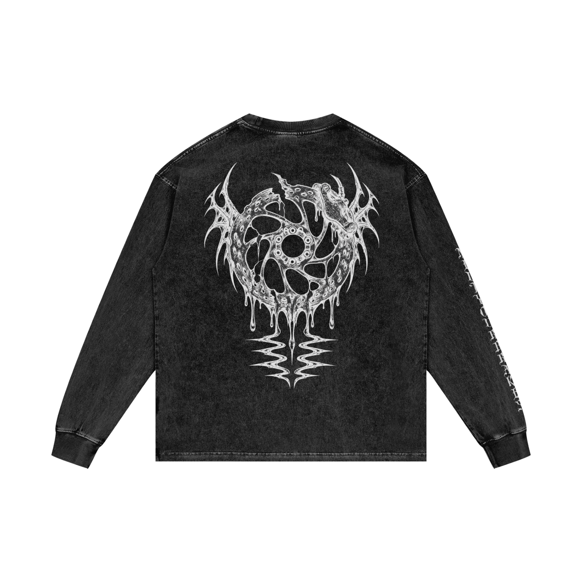 MELT YOUR BRAKES // Acid Wash, Long Sleeve Tee