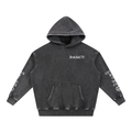 CATCH ME IF YOU CAN // Snow Wash Fleece Oversize Hoodie