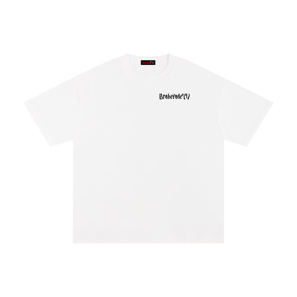 BLAND TEE // Super Basic White Tee... With Some Edgy Stuff On It