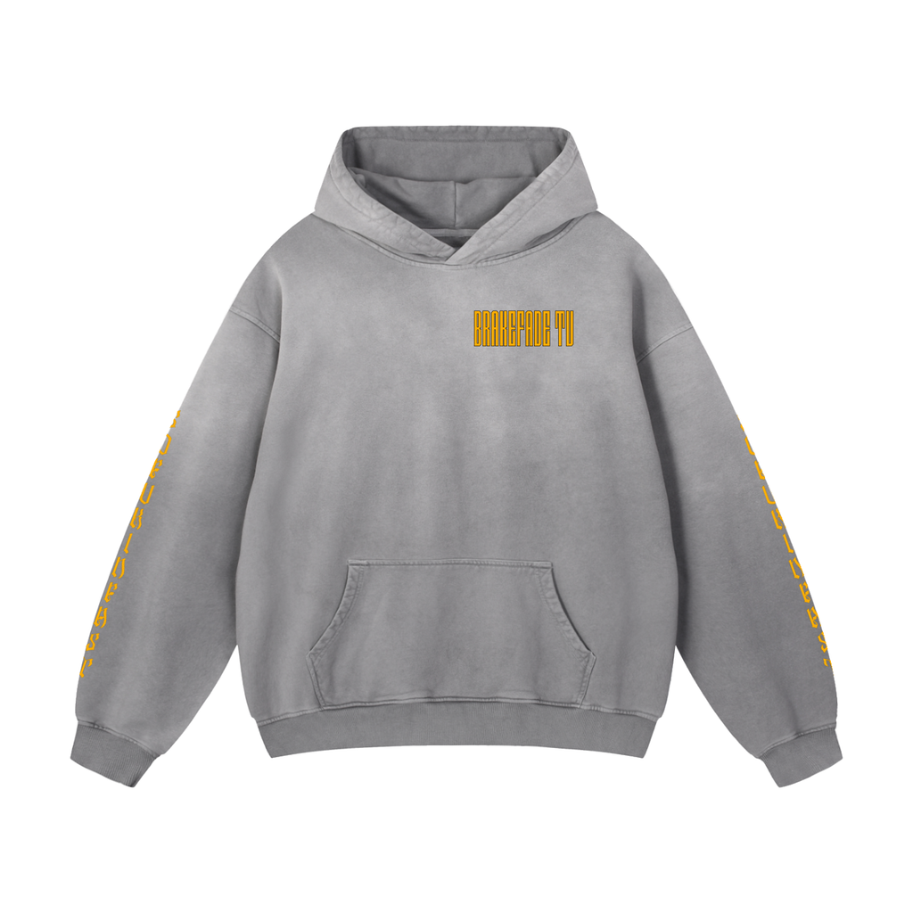 SO FUKIN FAST // Heavyweight, Sunfade, Oversized Hoodie