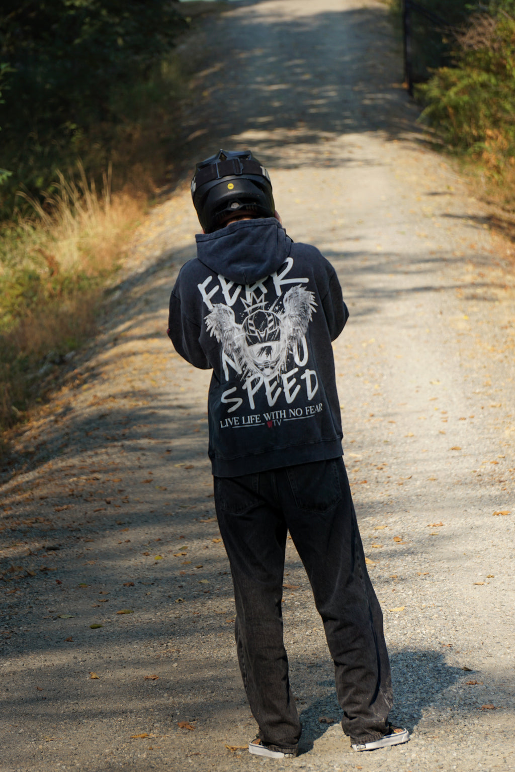 FEAR NO SPEED // Snow Washed, Hoodie