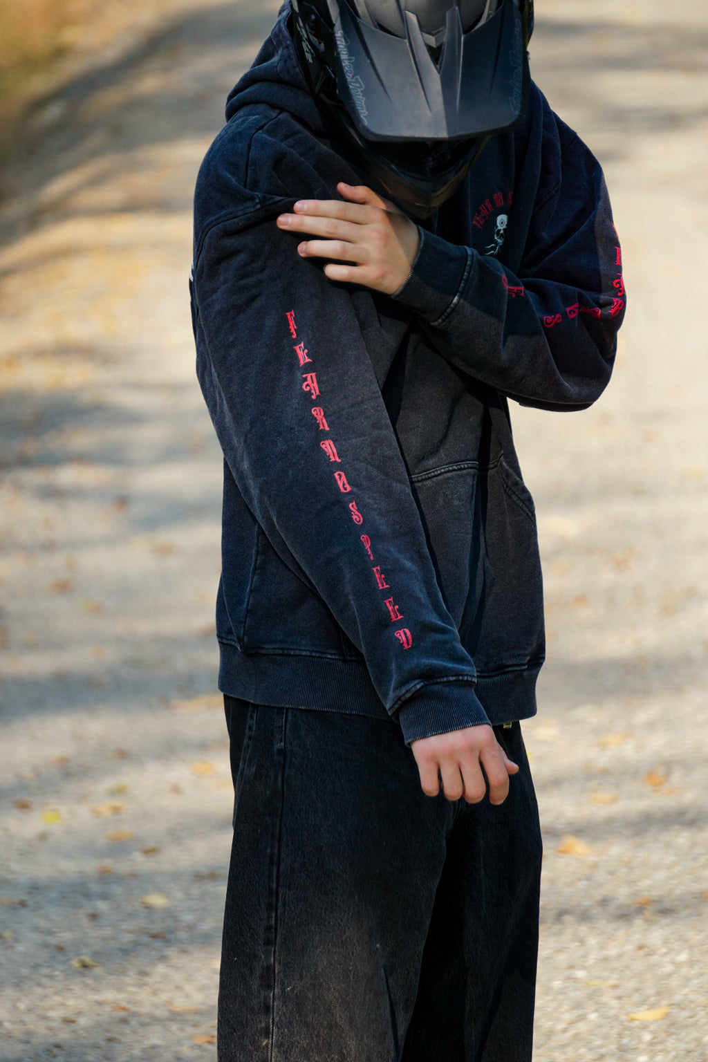 FEAR NO SPEED // Snow Washed, Hoodie