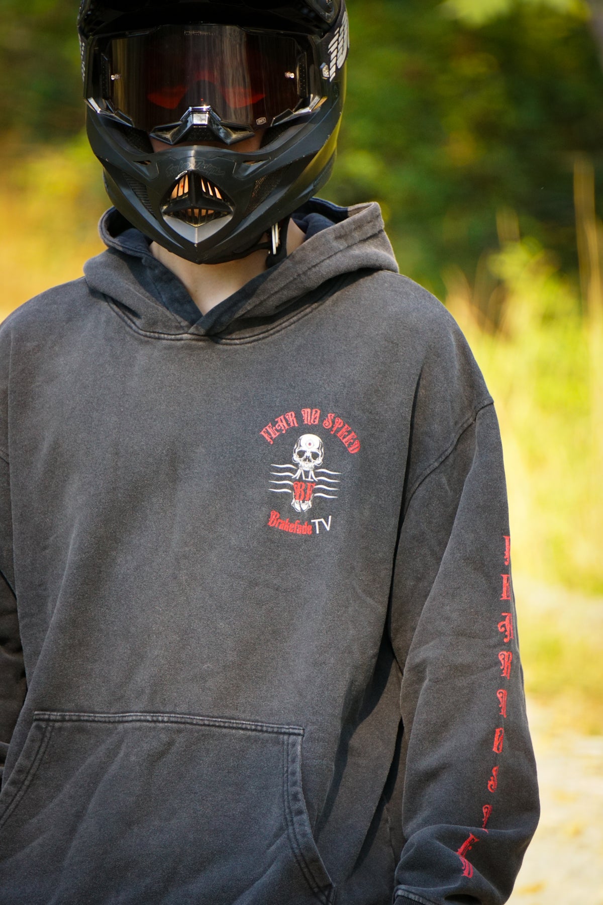 FEAR NO SPEED // Snow Washed, Hoodie