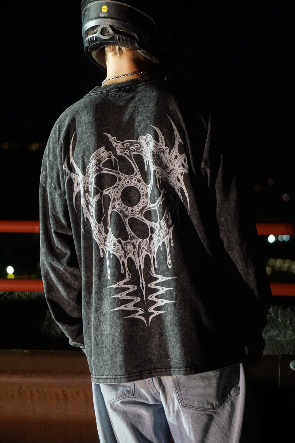 MELT YOUR BRAKES // Acid Wash, Long Sleeve Tee