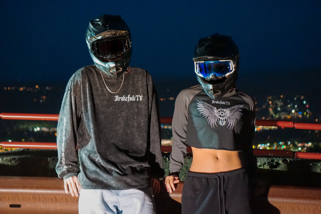 Brake Fade's Angel // Women's // Cropped Waist Sweatshirt