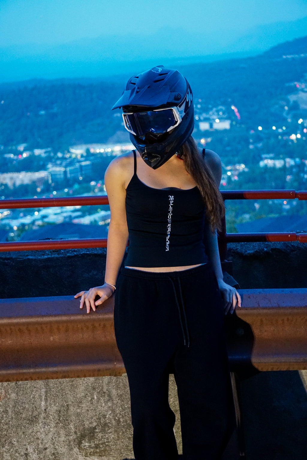 BRAKING DOWN // Women's// Open Back Tank Top