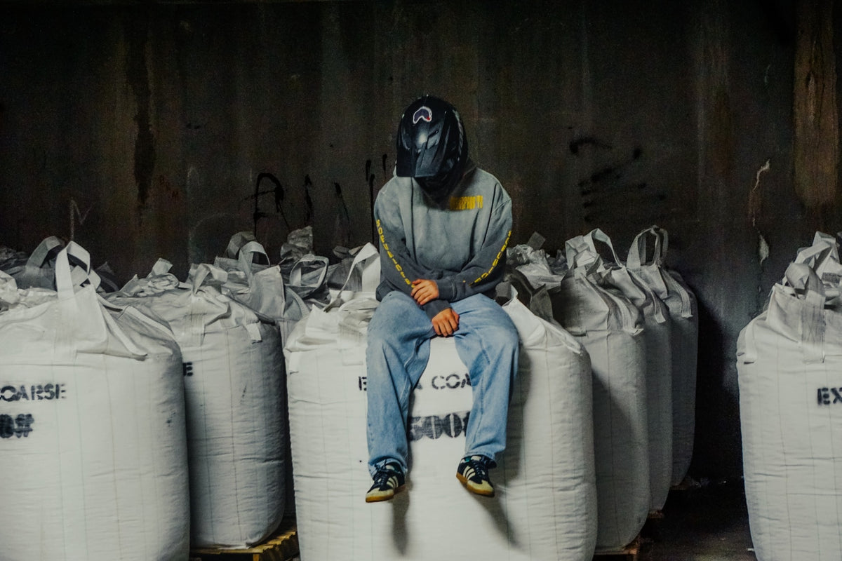 SO FUKIN FAST // Heavyweight, Sunfade, Oversized Hoodie