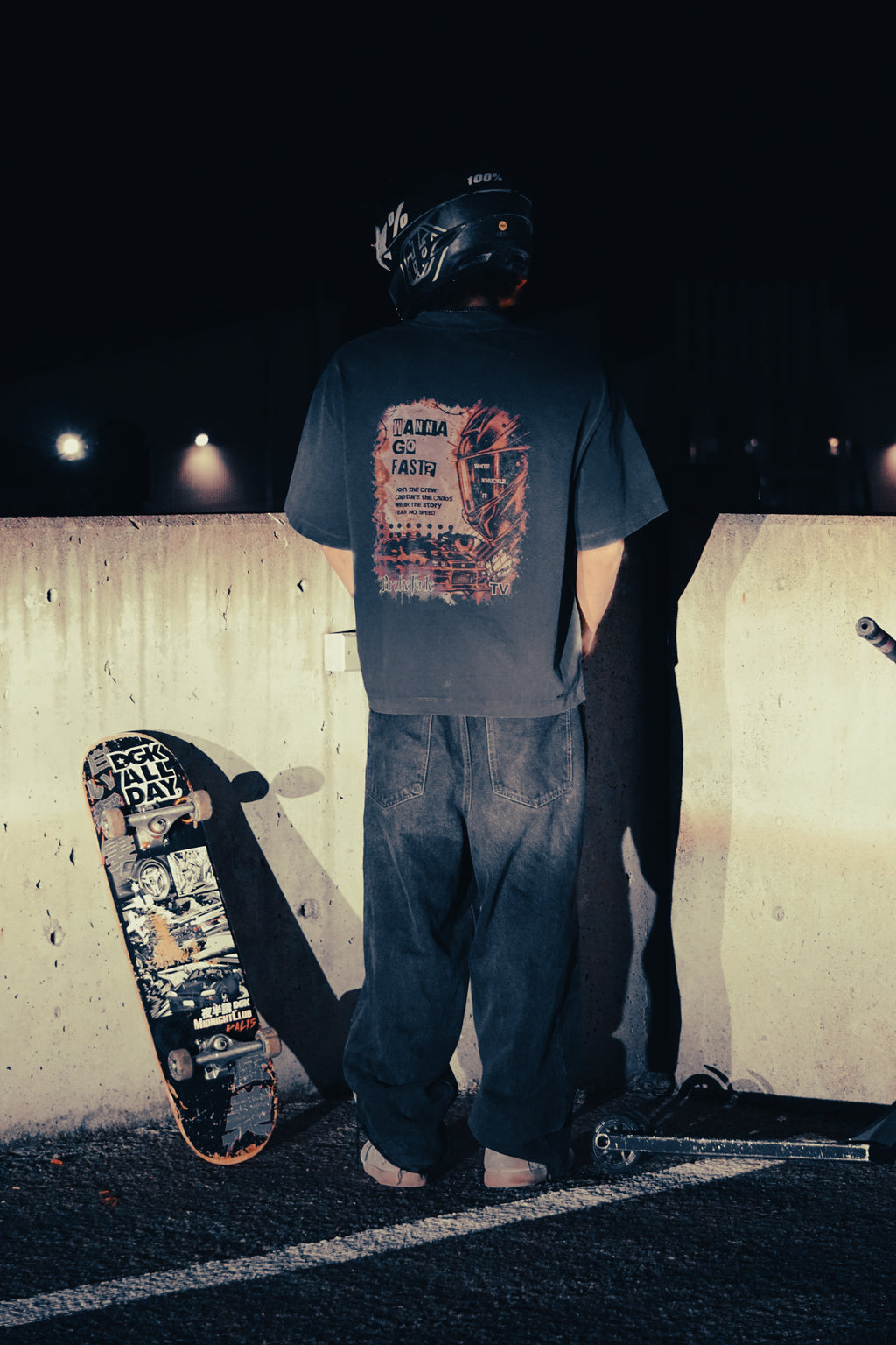 WANNA GO FAST? // Oversized, Ripped, Vintage, Tee