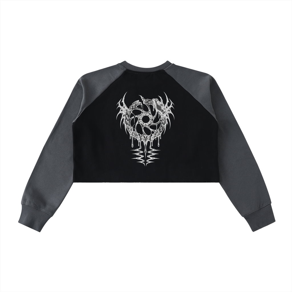 Brake Fade's Angel // Women's // Cropped Waist Sweatshirt