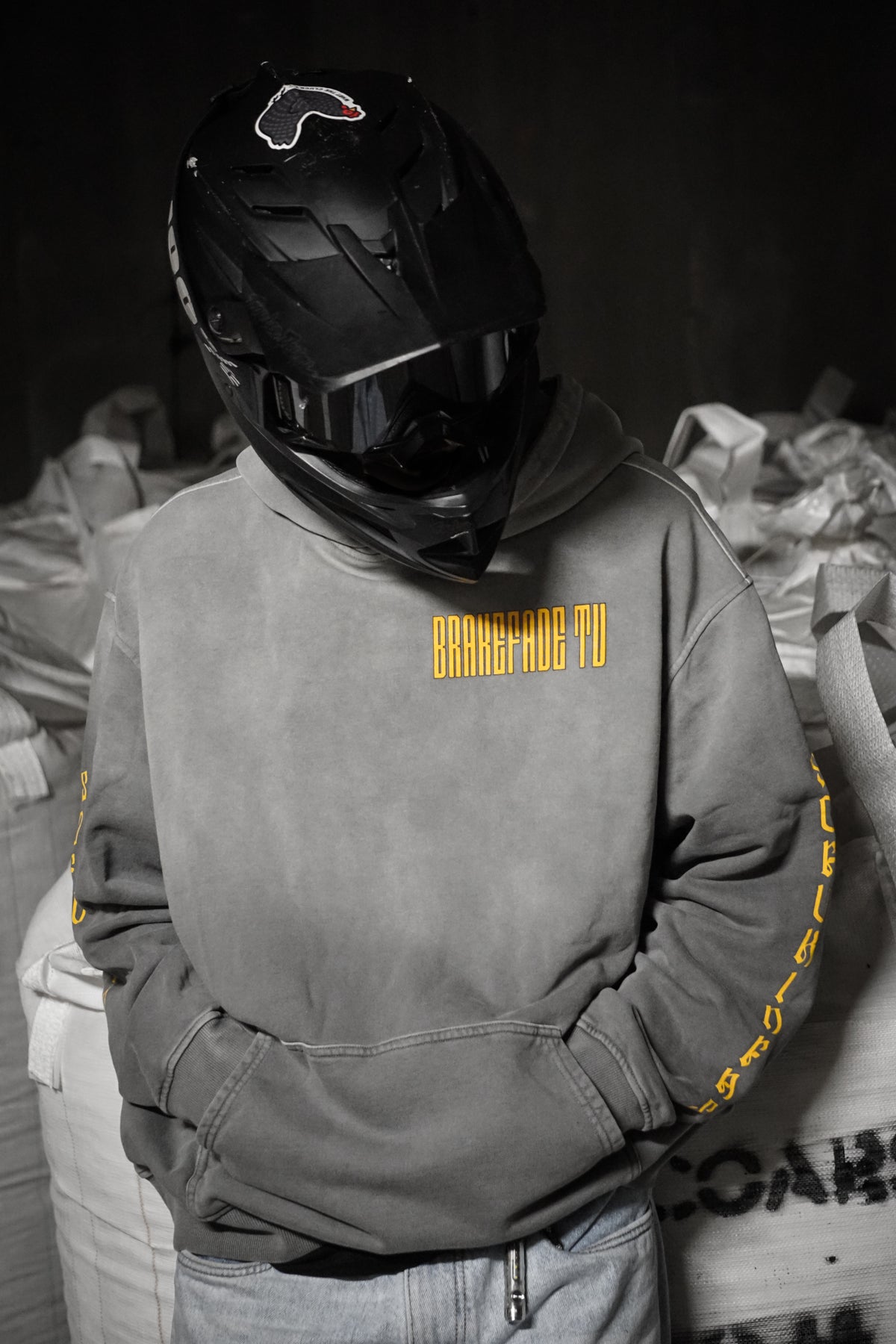 SO FUKIN FAST // Heavyweight, Sunfade, Oversized Hoodie